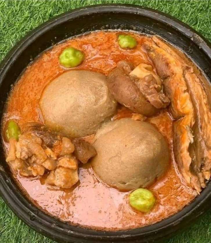 Konkonte and Groundnut Soup