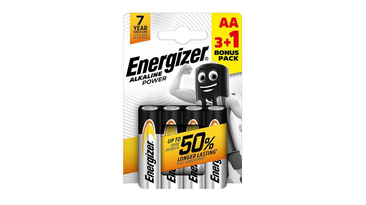 Baterijas Energizer Base AA B3+1 1.5V Alkaline