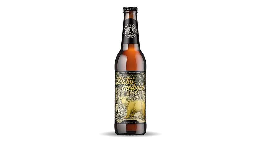 Zlatni medvjed beer 0.5 l