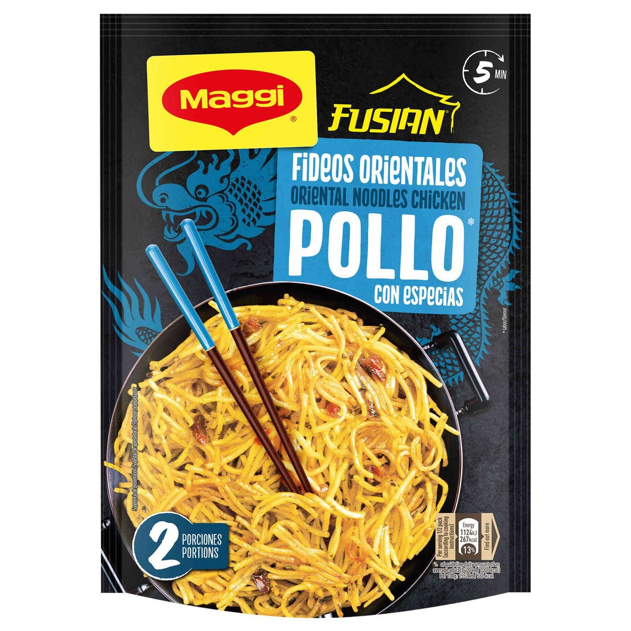 Noodles Fusion Frango Maggi 121 gr