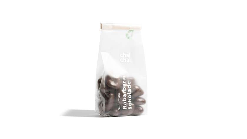 Rabarbarai šokolade 100 g