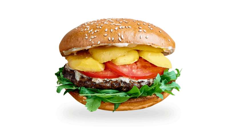 Burger Blue Mango
