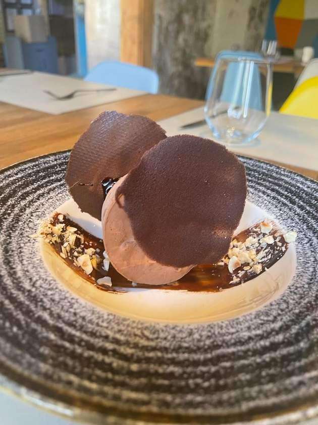 Chocolate hazelnut parfait