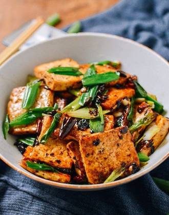 Tofu in Black Bean Sauce