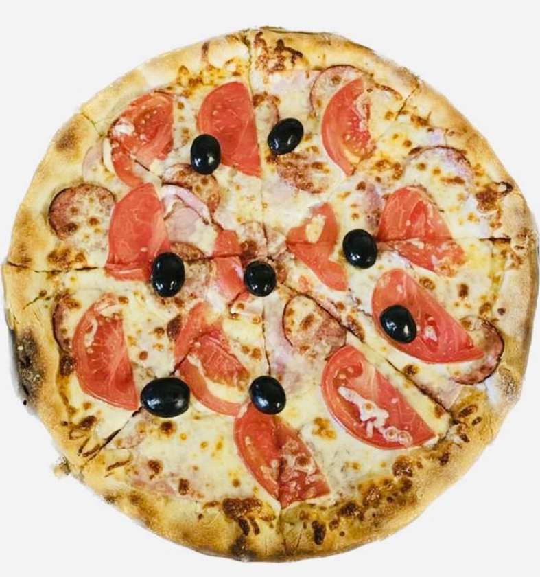 Mediterranean pizza