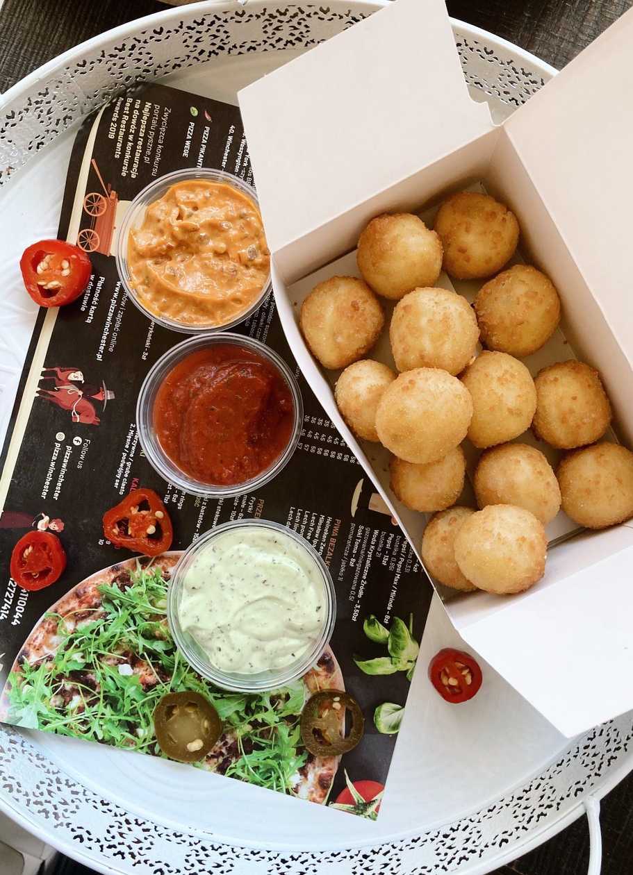 Jalapeno Cheese Balls 8 Pcs + Small Fries
