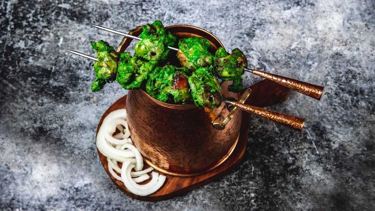 Green Chicken Tikka