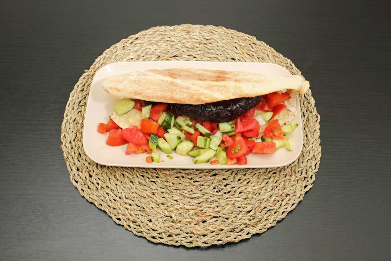 Sausage  Pitta