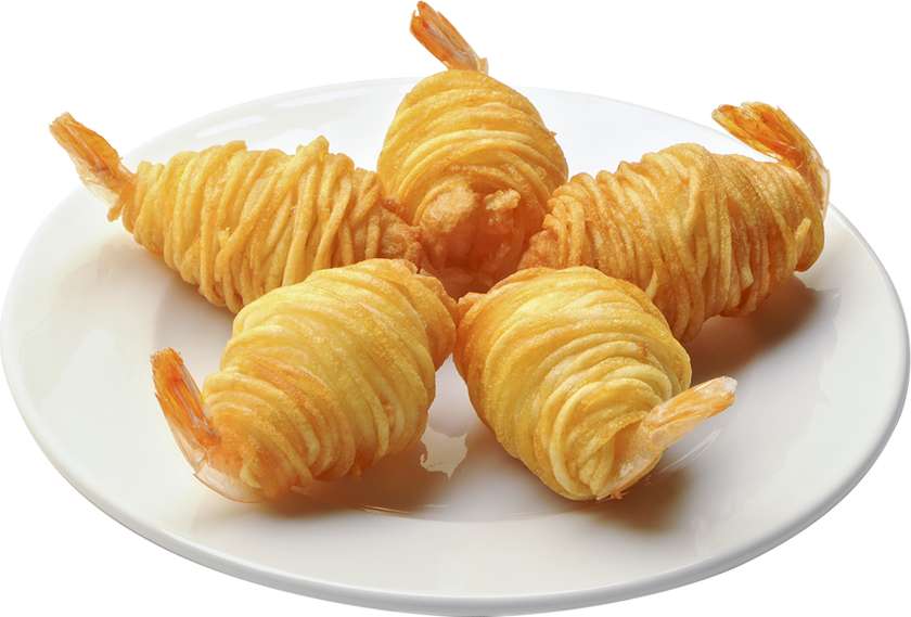 FRIED SHRIMP POTATOES (4pcs)