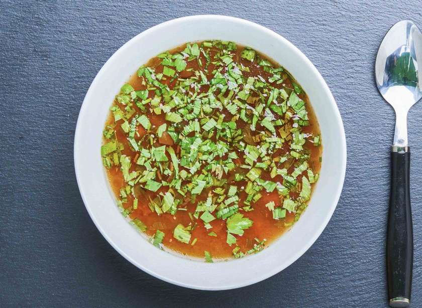 Country beef soup