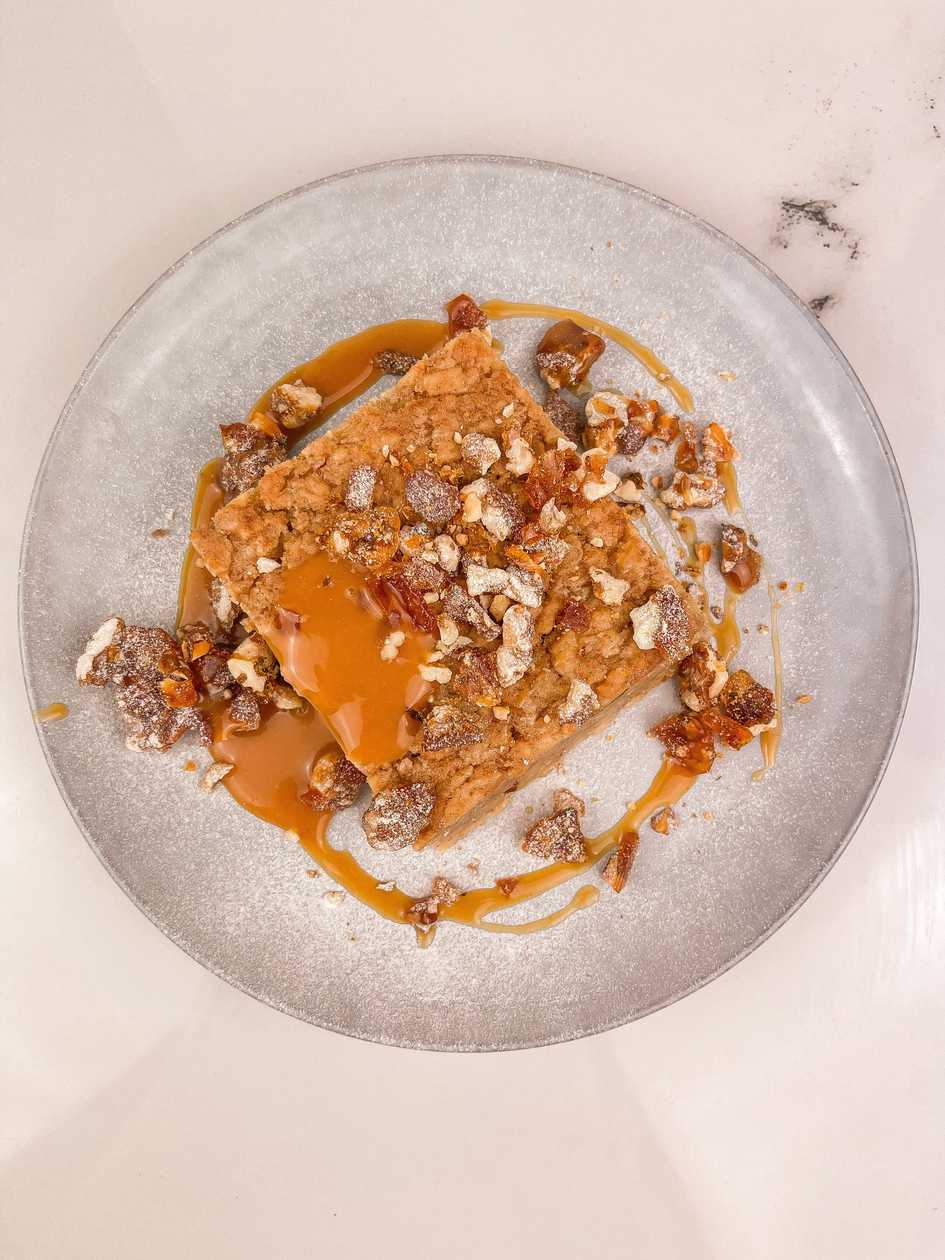 Vegan apple tart