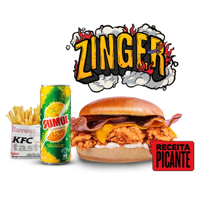 Menu Zinger Extreme Single