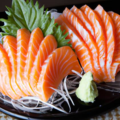 Salmon Sashimi 15 Pieces