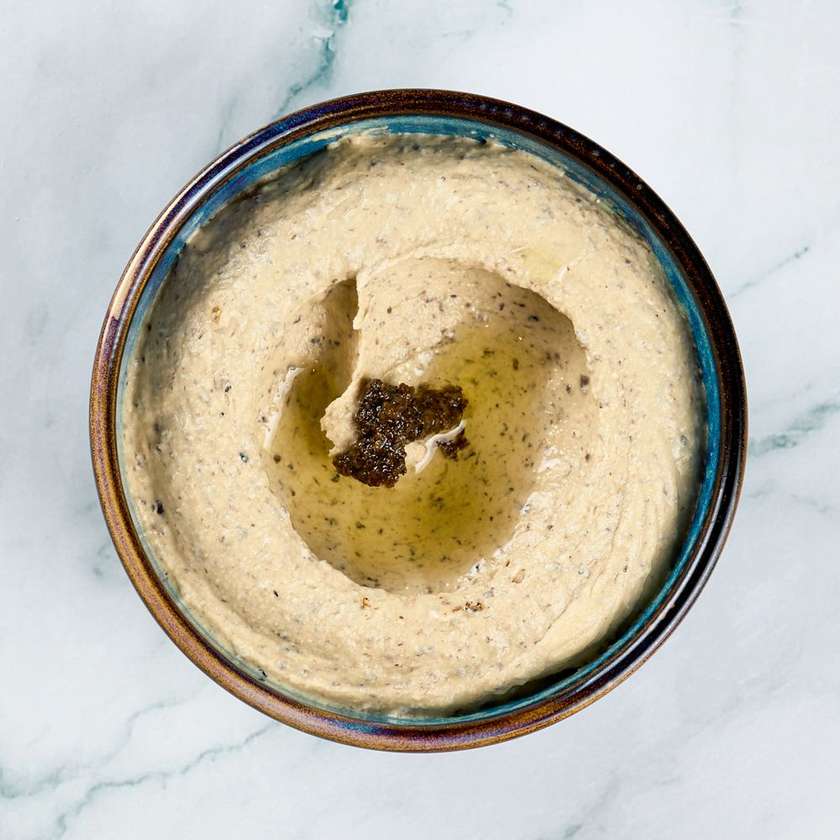 Hummus with truffle