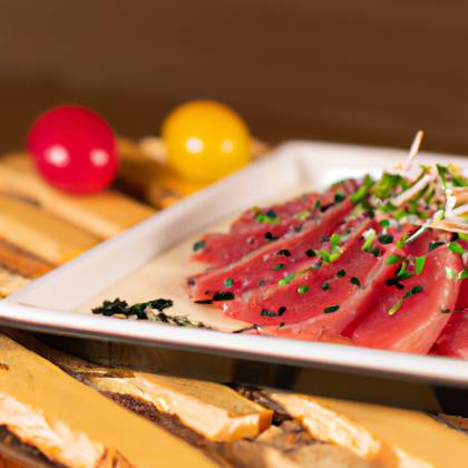 Tuna Carpaccio