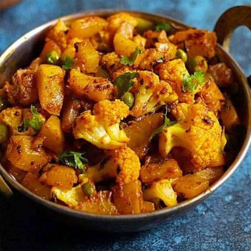 Kadai Aloo Gobhi