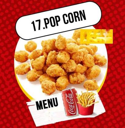 Popcorn (Halal) Menu