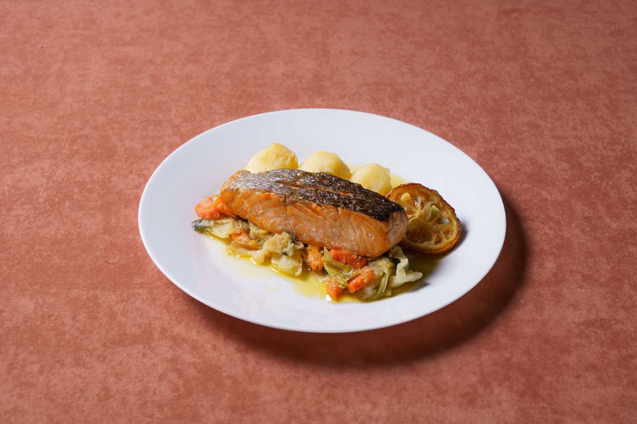 Salmão no Sauté