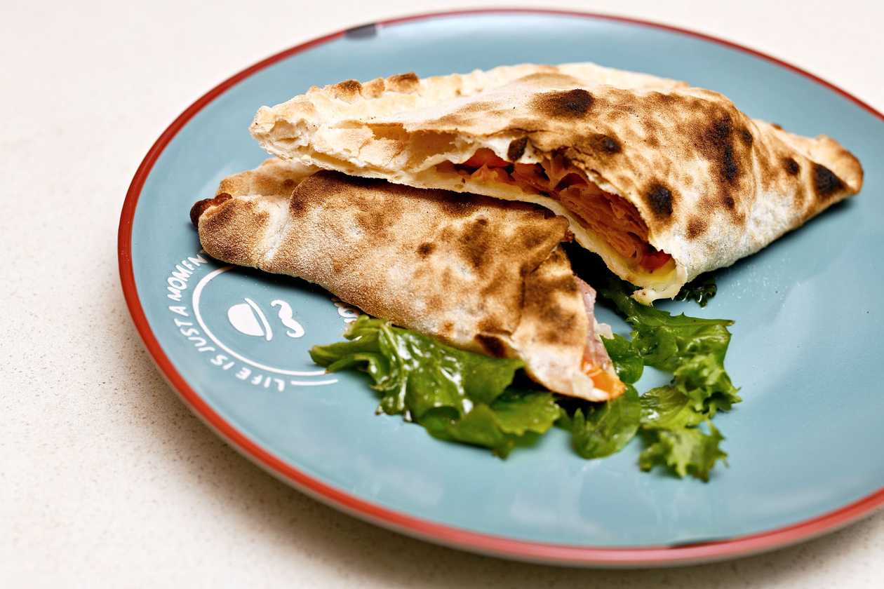 Lux Focaccia con prosciutto crudo