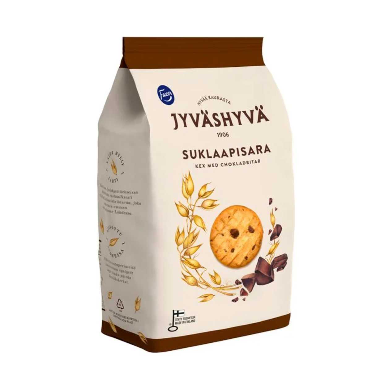 Jyväshyvä, Küpsised šokolaaditükkidega, 350 g