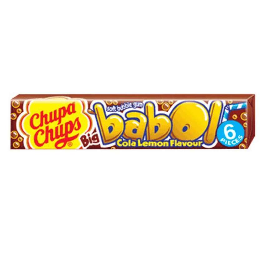 Koš. gumija Chupa Big Babol Cola Lemon, 27,6 g