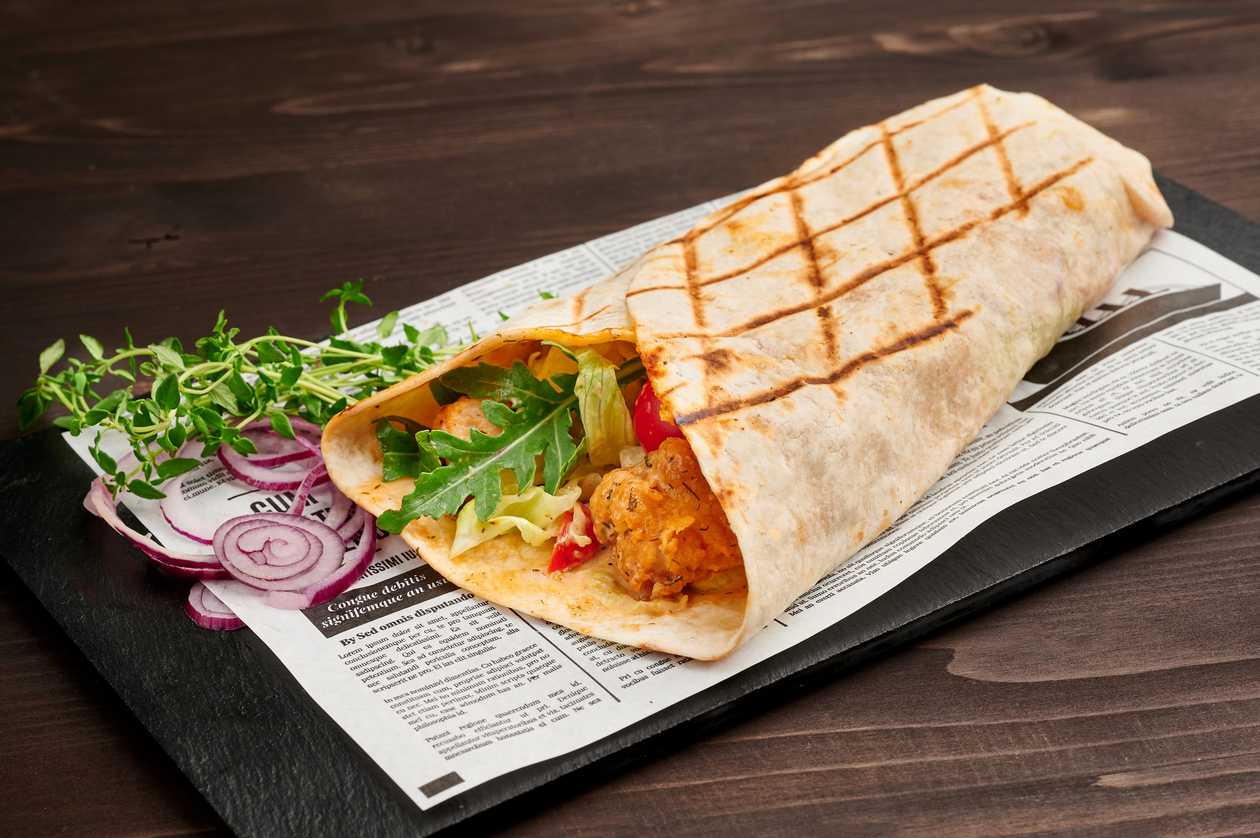 Vegetariškas lavašas