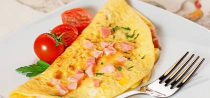 Ham and cheese Omelet