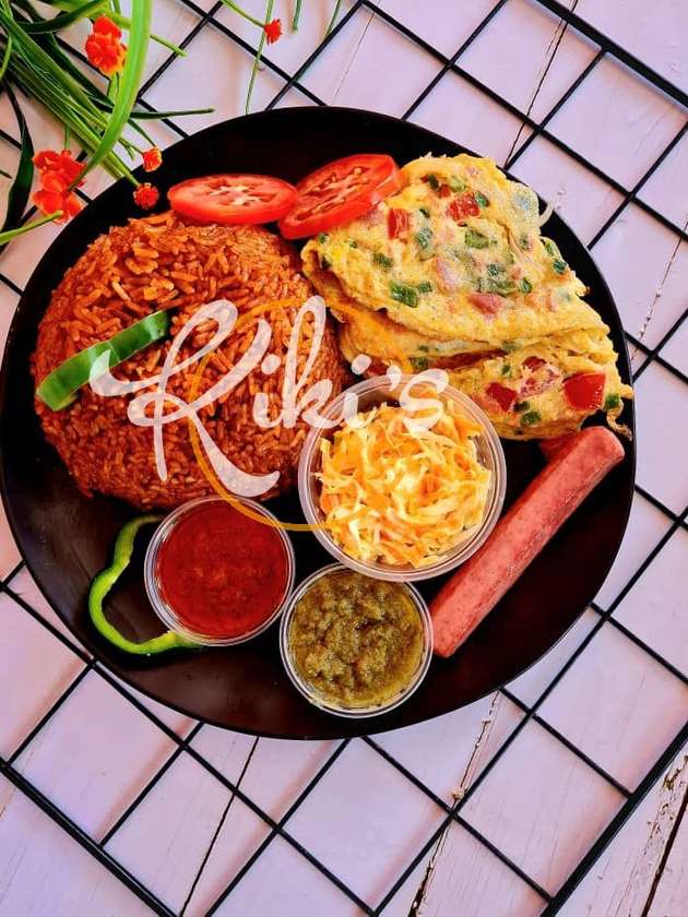Jollof and Omlette (Economy Pack)