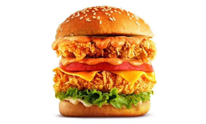 İkiqat Toyuqlu Burger