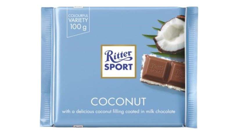 Ritter sport coconut 100g