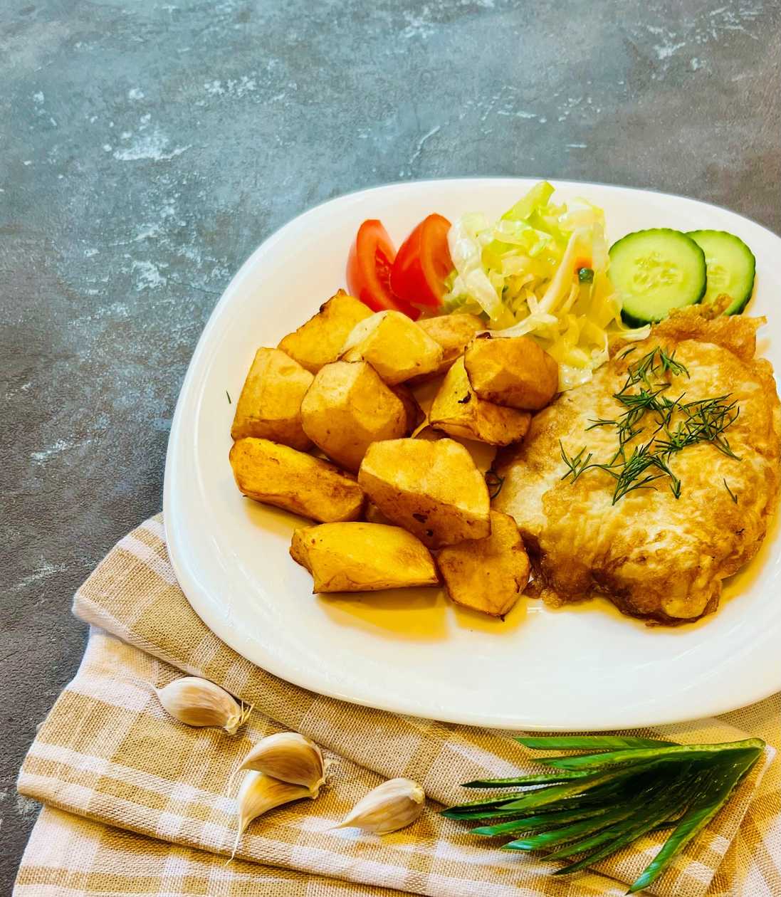 Classic mintai fish filet