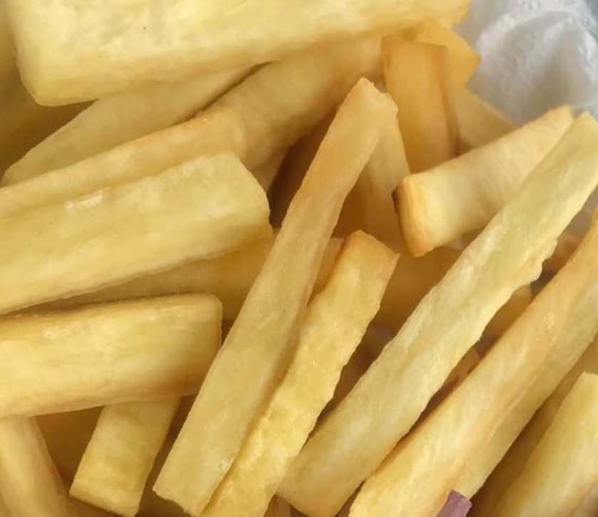Yam Chips and Hot Pepper