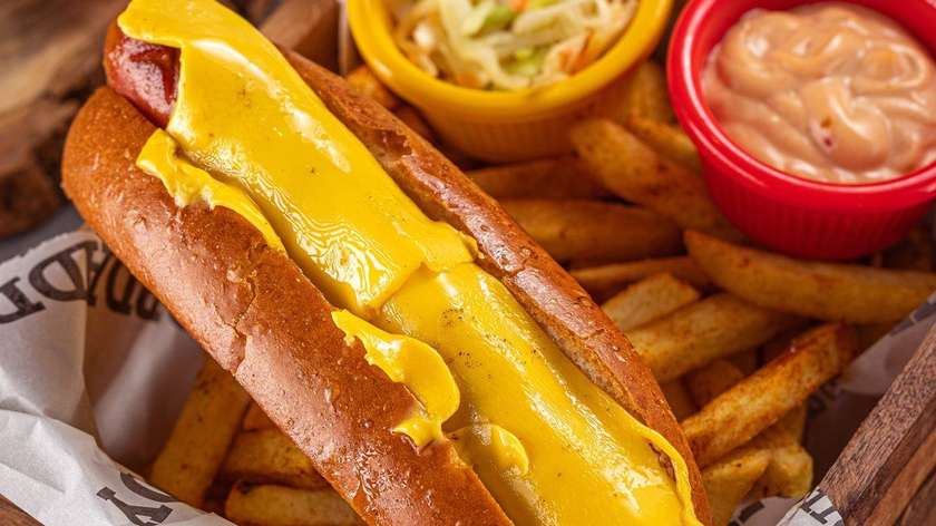 Cheesy HotDog Menu