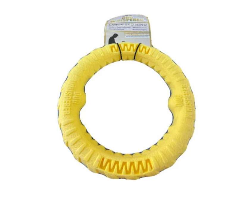 Yellow Rubber Ring Chase & Chew