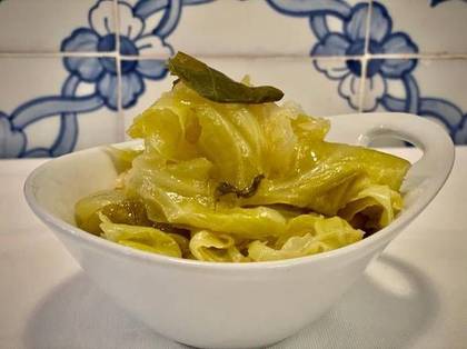 Steamed Heart Cabbage