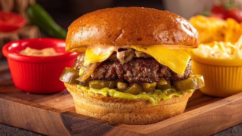 Mexico burger Menu🌶️🔥