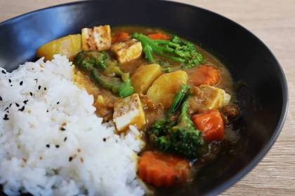 Japanese Curry & Vegan Rice