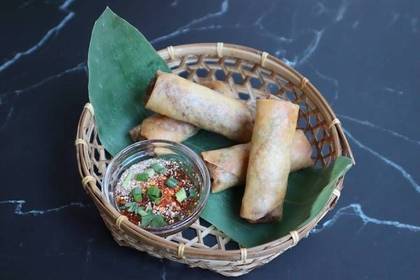 Spring Pork Crepes