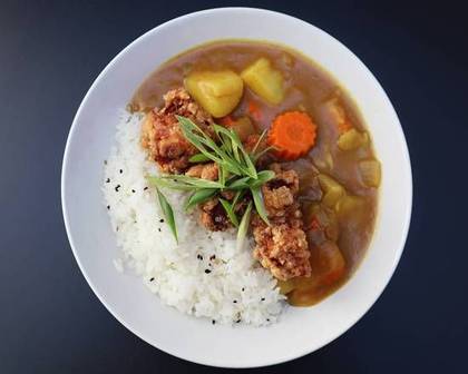 Japanese Curry & Karaage Rice