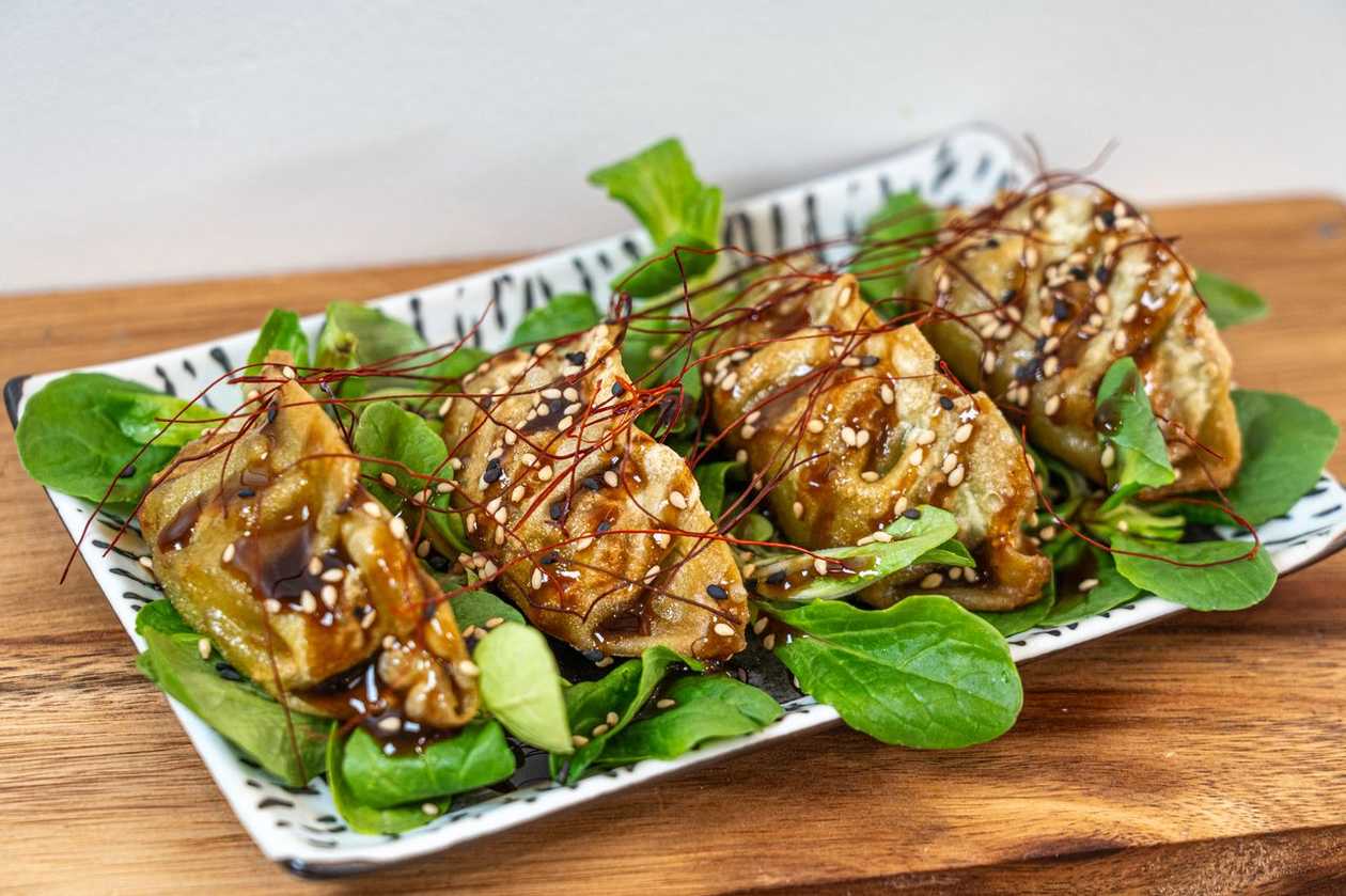 Vegetarian Gyozas