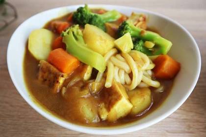 Japanese Curry & Vegan Udon