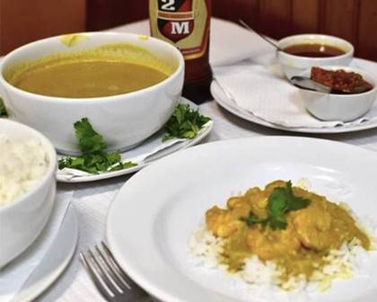 Mozambican Shrimp Curry