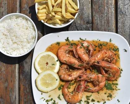 Piri Piri Fried Shrimp