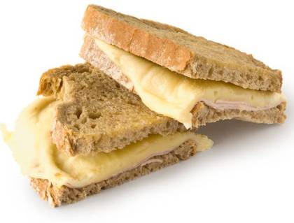 Grilled Ham and Cheese Sandwich