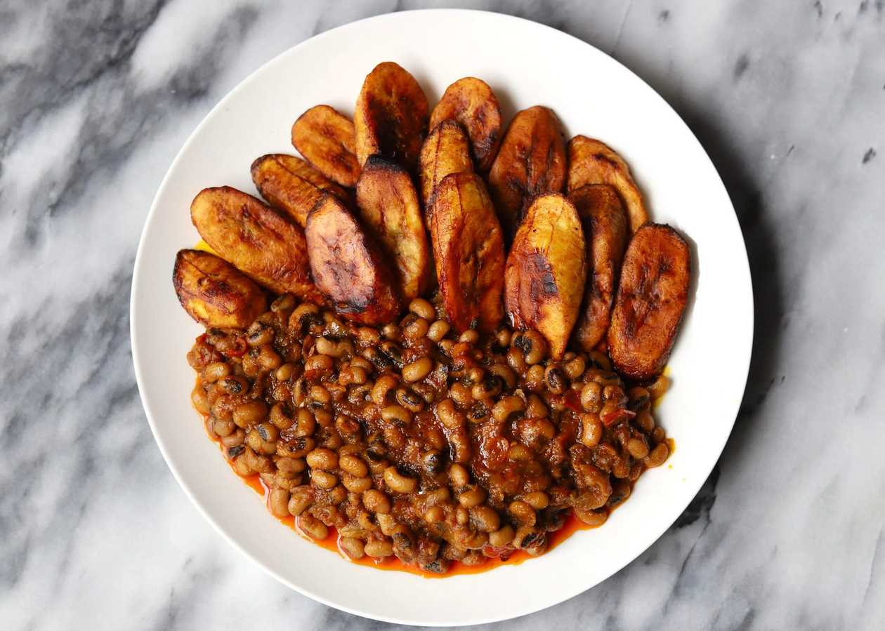 Small Beans & Plantain