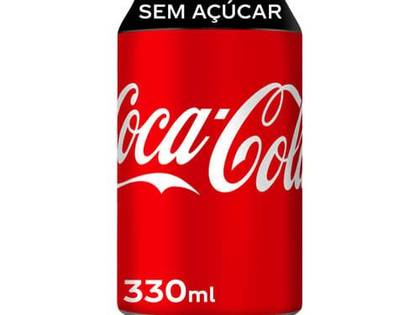Coca-Cola Sem Açúcar Lata 330ML