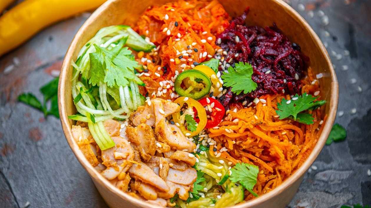 Боул с курицей по-корейски 260 г