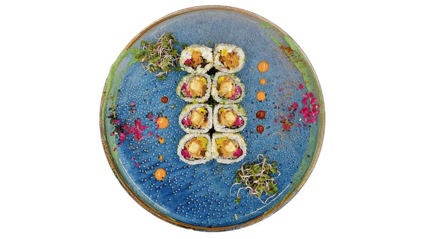 California Tempeh Pad Thai Roll (8 pcs.)