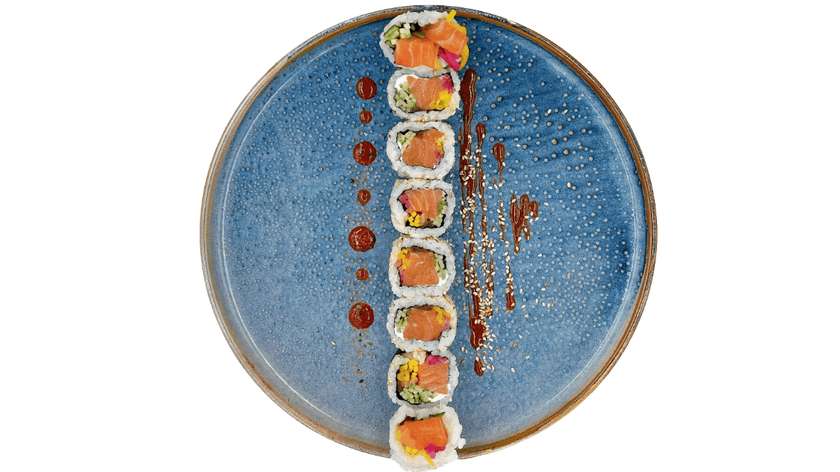 California raw salmon (8 pcs.)