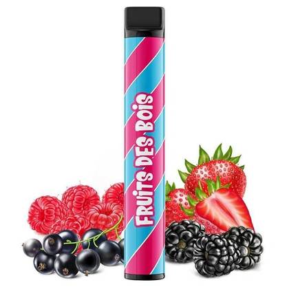 Wpuff V2 Liquideo - 9mg - Fruits des bois ( Forest Fruits) - 600puffs